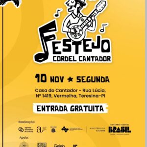 Festejo Cordel Cantador celebra a força da poesia popular na Casa do Cantador