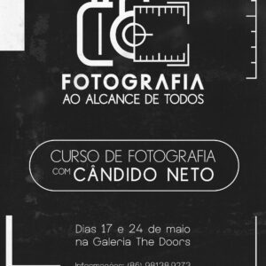 Curso “Fotografia ao Alcance de Todos” com Cândido Neto tem inscriçoes esgotadas em poucas horas