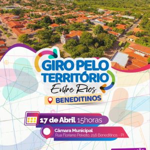 Giro Pelo Território Entre Rios leva a Beneditinos ações do PNCC-PI