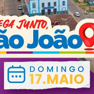 CHEGA JUNTO SÃO JOÃO! É o Comitê de Cultura levando arte e cidadania ao município.